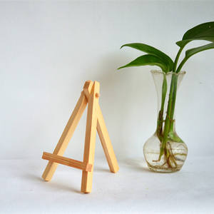 Mini chevalet en bois pour enfants, pour la peinture artistique, support de carte de visite, support d'affichage de téléphone portable, 9*16 cm, modèle Longte Culture E-3 - Product Image 4