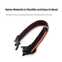 Bracelet en nylon YouZhiShun pour Mi Band 8, boucle à dégagement rapide, respirant, réglable, doux pour la peau, étanche, bracelet de montre