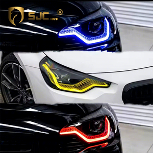 SJC Auto Parts para <span class=keywords><strong>BMW</strong></span> 2 Series M2 G87 G42 220i <span class=keywords><strong>230i</strong></span> 240i Faros RGB DRL Módulo 22-24 Actualización RGB Lámparas de circulación diurna - Product Image 1