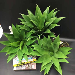 Plante artificielle Agave Dream Castle 30cm-100cm, verdure en soie, décoration extérieure et intérieure - Product Image 1