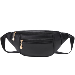 Sac de poitrine multifonctionnel pour femme DL888, sac banane de sport, coloris blanc, noir, café, doublure en polyester doux, collection automne 2025 - Product Image 5