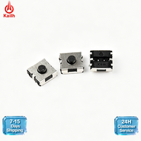 Microinterruptor de Botón Pulsador Sellado Kailh IP67, Táctil, Impermeable, 6x6mm, SMT, para Periféricos de Computadora y Juguetes Electrónicos de Alta Gama