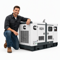 Groupe électrogène diesel super silencieux 400 kW 500 kVA à châssis ouvert, monophasé 220 V, 1500 tr/min, à faible bruit, pour usage industriel et de secours en usine