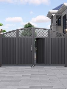 Puerta <span class=keywords><strong>de</strong></span> Patio <span class=keywords><strong>de</strong></span> Acero Inoxidable, Puerta <span class=keywords><strong>de</strong></span> Jardín Moderna <span class=keywords><strong>y</strong></span> Sencilla, Puerta <span class=keywords><strong>de</strong></span> Villa con Acabado <span class=keywords><strong>de</strong></span> Alta Calidad, Apertura Lateral, Puerta para Casa Rural Autoconstruida - Product Image 4