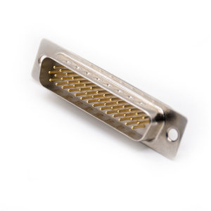 Connecteur D-sub <span class=keywords><strong>HD44</strong></span> haute densité 44 broches, pas de 2,29 mm, borne usinée, pour PCB, à angle droit, avec coupelle à souder, prise robuste - Product Image 1