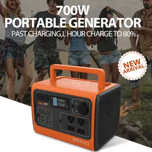 Generators 2000w Solar All In 1 300W 500W 2000W 1500 1000 Watt Outdoor Home Litium Portable Solar Generator With Solar Panels