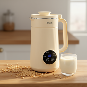 Machine à lait de soja Agreea 1000 ml 600 W en acier inoxydable avec fonction autonettoyante et contrôle micro-ordinateur - Product Image 2