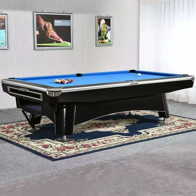 Cheap factory price four generations solid wood 8ft 9ft billiard pool table with tennis on top