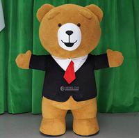 Costume de mascotte de sanglier gonflable personnalisé, en peluche, pour adulte, pour Halloween, événements publicitaires