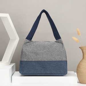 New Multi Purpose Hand Bag Women Large Capacity Canvas Tote Bag Crossbody <b>Lunch</b> Box Carrier Small Bags for Mom - Product Image 3