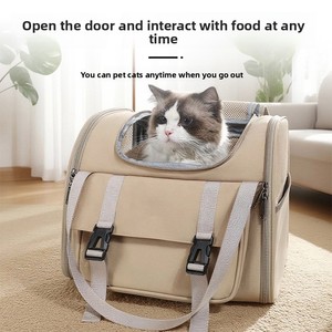 Borsa Trasportino per Gatti Oxford Personalizzata, Zaino Espandibile Portatile per Gite e Viaggi in Auto, per Cani e Gatti di Piccola Taglia con Capacità Superiore a 7kg - Product Image 3