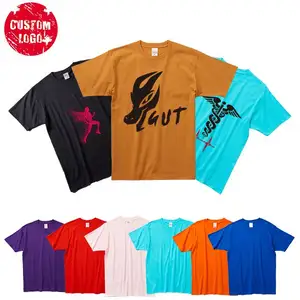 Wholesale Custom Men Screen Print T-Shirt Customer Blank T Shirt T Shirt Puff Print