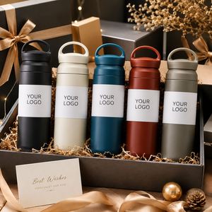 Mug isotherme en acier inoxydable personnalisé, thermos portable, vente en gros pour cadeaux d'entreprise, bureau, voyage - Product Image 1