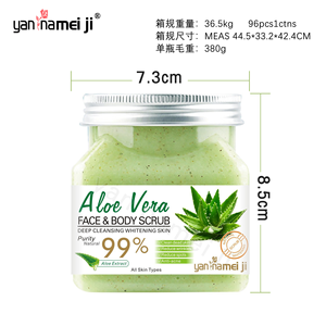 Vente en gros Crème exfoliante blanchissante au lait à la rose personnalisée pour soin de la peau Crème exfoliante nettoyante pour le visage et le corps à base de fruits - Product Image 5