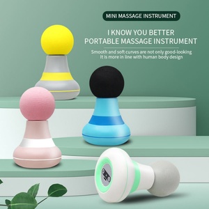 Mini pistolet de massage électrique portatif pour le dos et le cou, outil de massage des fascias pour un soulagement profond de la douleur et une relaxation musculaire - Product Image 4