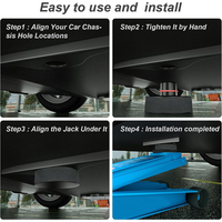 Kit de patins de levage en caoutchouc pour cric de voiture C0303, compatible avec les modèles Tesla 3/S/X/Y