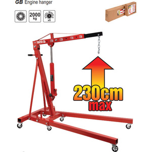 Grúa Hidráulica para Motores Yato YT-55556, Elevador Automotriz de un Solo Poste - Product Image 2
