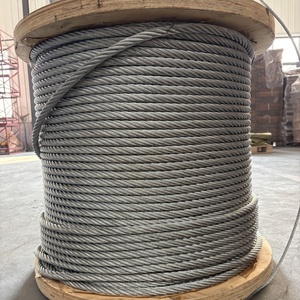 6x19+FC Verzinktes Kohlenstoffstahl-Drahtseil, Flexibles Stahlkabel mit Faserkern für Hebevorgänge Hochfestes Hebe-Drahtseil - Product Image 6