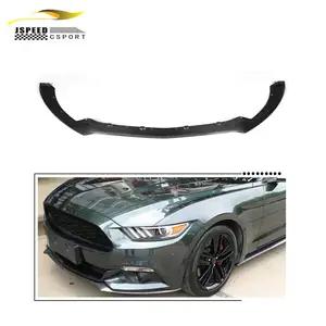 Auto Carbon Fiber Front Bumper Chin Lip Spoiler für Ford Mustang GT Coupe 2015-2017