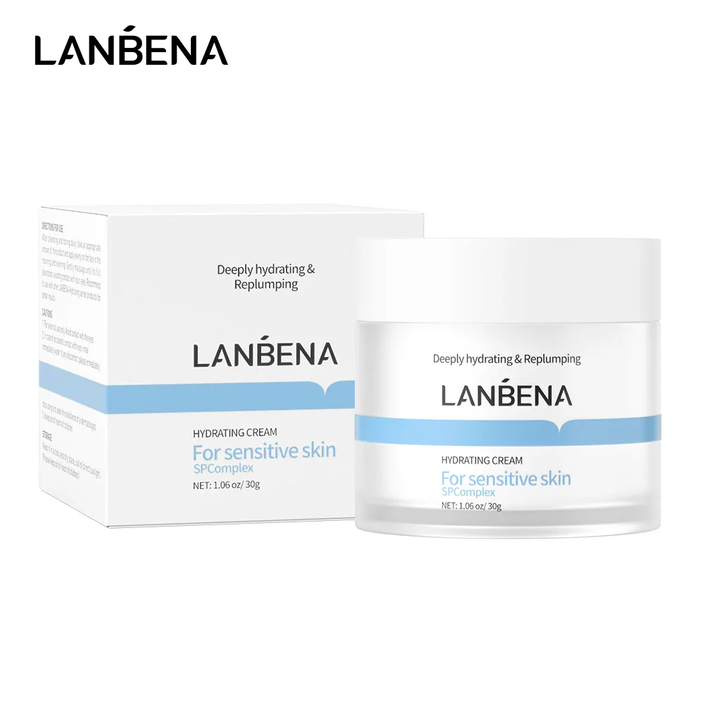LANBENA Deep Hydrating & Replumping Plumping Anti-Dullness Soothing Redness Sensitive Skin Moisturizing Cream Facial Treatment