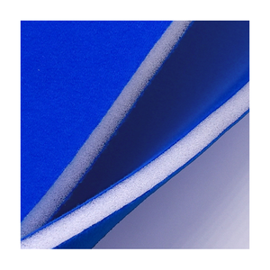 Tela de terciopelo 100% poliéster, forro y tela de techo con espuma, color personalizado, nuevo diseño - Product Image 3