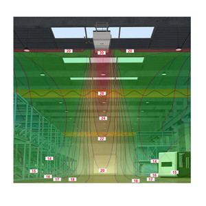 Unité de refroidissement et de <span class=keywords><strong>chauffage</strong></span> d'air en acier inoxydable AirTS-D, grande capacité, alimentée par eau chaude/vapeur, 35 kW, alimentation d'air latérale, moteur <span class=keywords><strong>sans</strong></span> <span class=keywords><strong>fil</strong></span> - Product Image 2