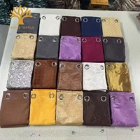 Rideaux Jacquard Prêts à Poser à Œillets, Lavables, à Haute Obscurcissement (70-90%), en Polyester Moderne, pour Aménagement Commercial Longue Durée