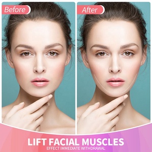 Juego de 40 Piezas de Cinta Adhesiva Impermeable para Lifting Facial, Lifting Instantáneo de Cara y Cuello, Cinta Adhesiva <span class=keywords><strong>Secreta</strong></span> para Lifting de Ojos y Bandas, Herramientas de Maquillaje Facial - Product Image 3