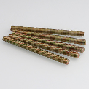 Varilla Roscada M10, Totalmente Roscada, Galvanizada Electrolíticamente, Acero Laminado en Frío, Métrica, Rosca Derecha, Uso en Interiores - Product Image 3