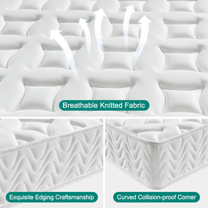 Thiết Kế Mới Phòng Ngủ Thoải Mái Nệm Vải Kích Thước Túi Mùa Xuân Nệm Cho Bán Nệm Nữ Hoàng Kích Thước - Product Image 2