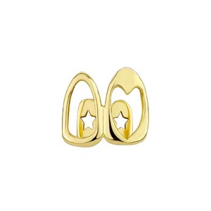 À la mode Or Dents Hanche Bretelles Creux Amour Double Bretelles Lisse Cool Usage Quotidien Mode Corps Bijoux - Product Image 1