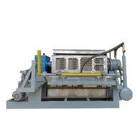 Mini machine automatique de formage de barquettes à œufs en pâte à papier, équipement de production de boîtes à œufs