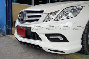 Spoiler Anteriore in Fibra di Carbonio Stile P con Alette Laterali per <span class=keywords><strong>Mercedes</strong></span> Benz <span class=keywords><strong>E</strong></span> Coupé W207 - Product Image 5