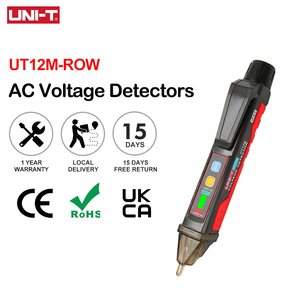 UNI-T UT12E UT12M Socket Muur AC Spanningsdetector Indicator 24 V-1000 V Contactloze Volt Stroom Elektrische Sensor Testpen A572 - Product Image 2