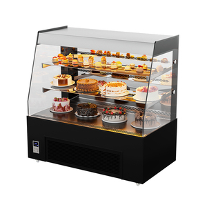 عرض ثلاجة كعك مخصص عرض كعك مبرد احترافي مع إضاءة ليد لحفل الزفاف وعرض كعكة عيد الميلاد - Product Image 3