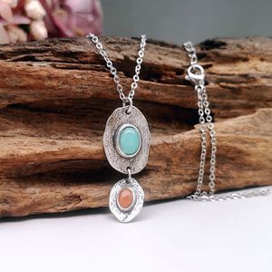 Collana con Ciondolo in Stile Bohémien, Design Vintage, Collana a Catena per Donne - Product Image 6