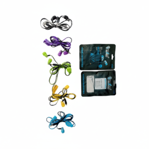 Auricolari cablati bicolore con Jack da 35mm in 5 opzioni di colore per l'uso a mani libere - Product Image 1