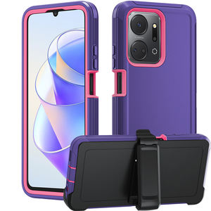 Étui de protection robuste 3 en 1 Armor Heavy Duty pour téléphone portable <span class=keywords><strong>HuaWei</strong></span> Honor X7A, accessoires pour téléphone portable, étui de protection robuste - Product Image 5