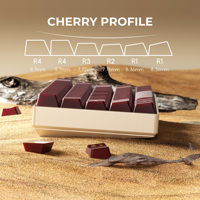 XVX Keycaps Frost Jade Series Double-Shot Cherry Profile PBT Keycap 121-Key DIY Custom Mechanical Keyboard PC Keycaps