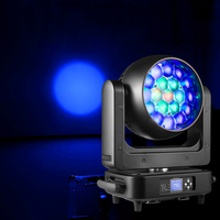 Effet de faisceau/lavage/zoom 19X25W RGBW 4-en-1 Lumières de scène DJ Music Party Professional Moving Head Light