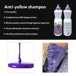 Champú morado de calidad de salón para cabello rubio, tóner morado anticobrizo, sin champú amarillo, champú plateado <span class=keywords><strong>violeta</strong></span>, Etiqueta Privada - Product Image 6