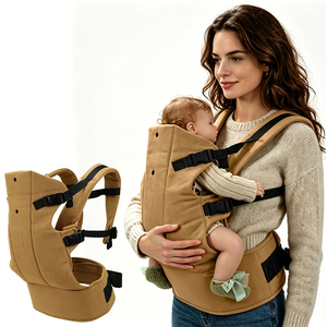 Porte-bébé en tissu personnalisé certifié CPC PABELY, enveloppant en jacquard, design ergonomique, pliable, réglable, capacité de charge de 20 kg pour 0-3 ans - Product Image 1