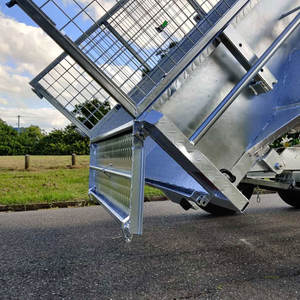 Remorque basculante hydraulique à essieu simple, à chargement rapide, conception multifonctionnelle pour une super adaptabilité - Product Image 5