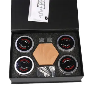 Smoker de madera personalizado para bebidas, Kit de Smoker de Whisky con Chips de madera, regalo de Navidad, Whisky Bourbon