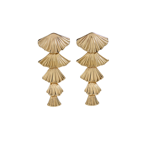 Orecchini Pendenti YFB E475 in Acciaio Inossidabile, Lunghezza 5cm, Moda Estiva, Vendita all'Ingrosso - Product Image 3