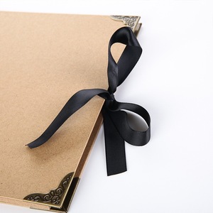 <span class=keywords><strong>Album</strong></span> <span class=keywords><strong>photo</strong></span> artisanal en papier kraft grand format 8 x 8 pouces, 30 pages, couverture rigide, pour <span class=keywords><strong>scrapbooking</strong></span> et souvenirs - Product Image 3