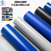 JLM Bâche 1100 DTEX en PVC imperméable, légère, pour tente, bâche de voiture ou de camion