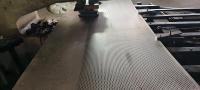 304/316 tôles perforées décoratives en acier inoxydable avec trous hexagonaux fil d'écran extérieur pour maille de poinçonnage décorative