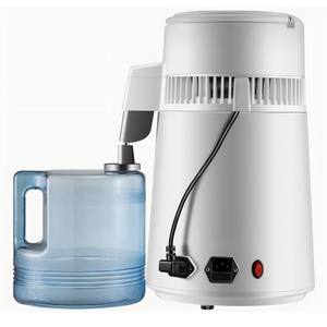 Laboratory Pure <b>Water</b> Distiller Electric 15W Purifier Filter Fully Upgraded Handle 1.1 Gal /4L BPA Free <b>Container</b> Household - Product Image 3