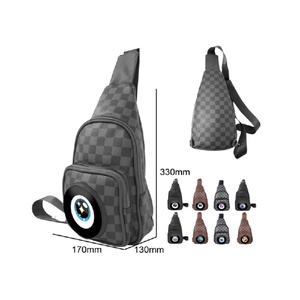 Bolso Bandolera con Altavoz, <span class=keywords><strong>TF</strong></span>/USB/FM, Pantalla, Bluetooth 5.3, 1500mAh, Control Táctil, 8 Expresiones, Portátil, Boombox - Product Image 6